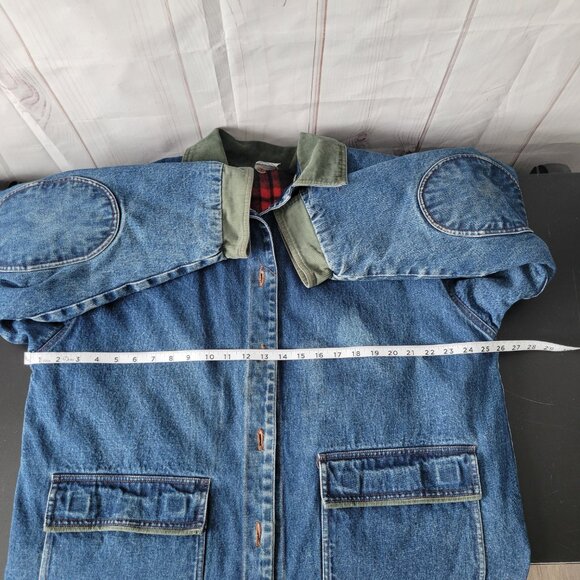 Vintage Rock Creek Denim Barn Chore Coat Women’s Plus 18W Country Western Farm - Picture 9 of 10